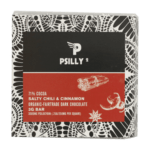 Psilly - Dark Chocolate Bar - Salty Chili & Cinnamon | Fungalfriend Canada