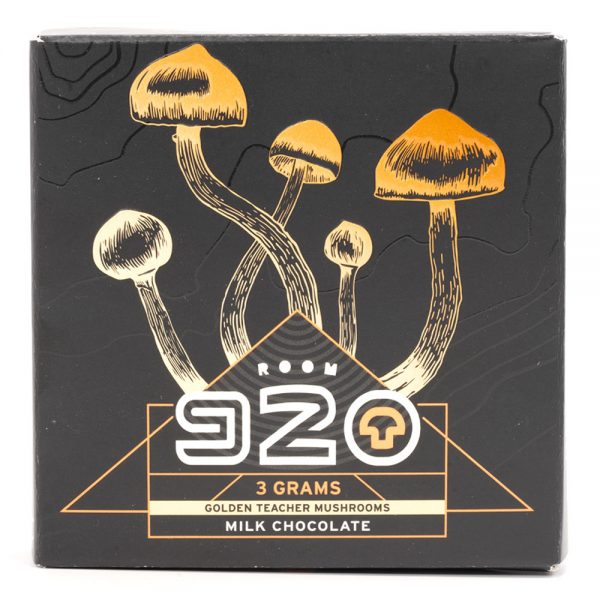 Room 920 – Mushroom Chocolate Bar - Milk Chocolate - 3 Grams | Fungalfriend Canada