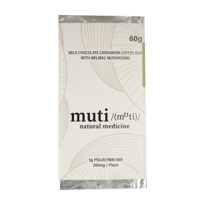 Muti - Milk Chocolate Cardamom Coffee bar – 3000mg | Fungalfriend Canada