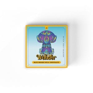 Wonder - Blue Meanies Chocolate Bar - Milk Chocolate | Fungalfriend Canada