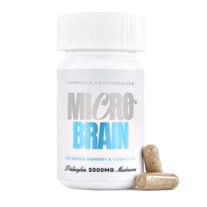 Euphoria Psychedelics – Micro Brain Capsules - (100mg X 20 Capsules) | Fungalfriend Canada