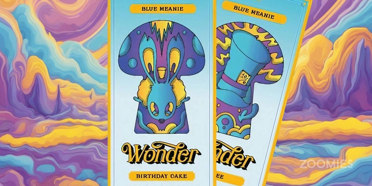 Wonder - Blue Meanies Chocolate Bar - Milk Chocolate | Fungalfriend Canada
