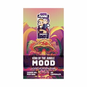 Super Magic Mushroom Bro’s - King of the Jungle MOOD - 400MG Capsules | Fungalfriend Canada